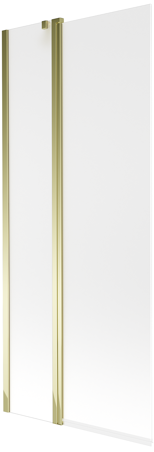 Mexen Flip vaňová zástena jednokrídlová 80 x 150 cm, Inovať, Zlatá - 894-080-101-50-30