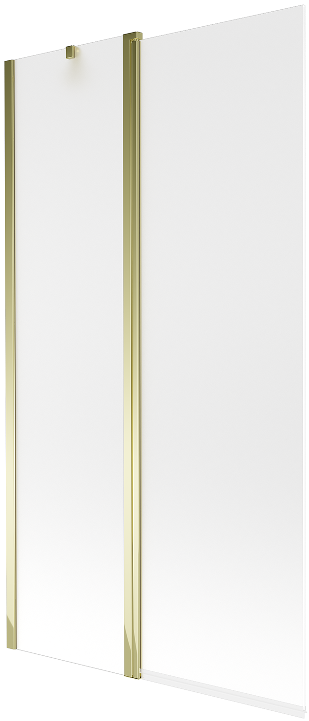 Mexen Flip vaňová zástena jednokrídlová 100 x 150 cm, Inovať, Zlatá - 894-100-101-50-30