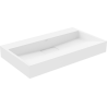 Mexen Ava umývadlo na dosku z konglomerátu B/O 80 x 46 cm, biela - 23018000