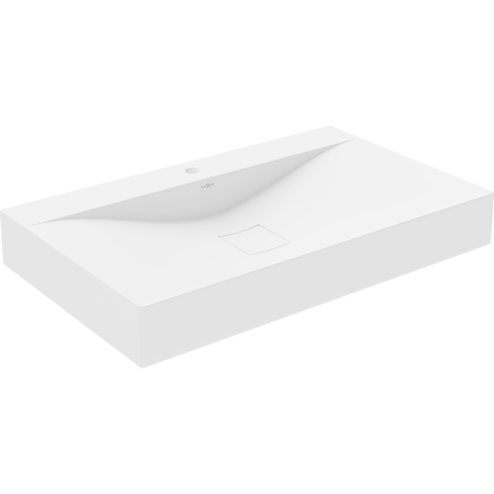 Mexen Poli umývadlo na dosku z konglomerátu 80 x 48 cm, biela - 23028001