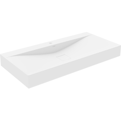 Mexen Poli umývadlo na dosku z konglomerátu 100 x 48 cm, biela - 23021001