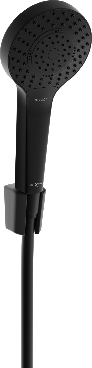 Mexen R-05 bodová sprchová súprava, čierna - 785055052-70