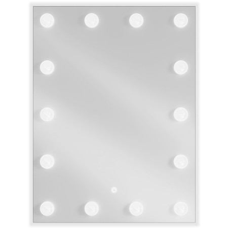 Mexen Dona kúpeľňové zrkadlo s podsvietením 60 x 80 cm, LED 6000K, ochrana proti zahmleniu - 9818-060-080-611-00