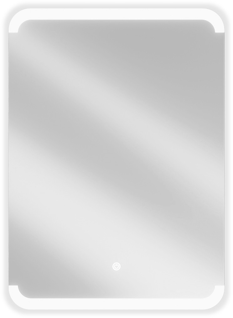 Mexen Nida kúpeľňové zrkadlo s podsvietením 50 x 70 cm, LED 6000K, ochrana proti zahmleniu - 9806-050-070-611-00