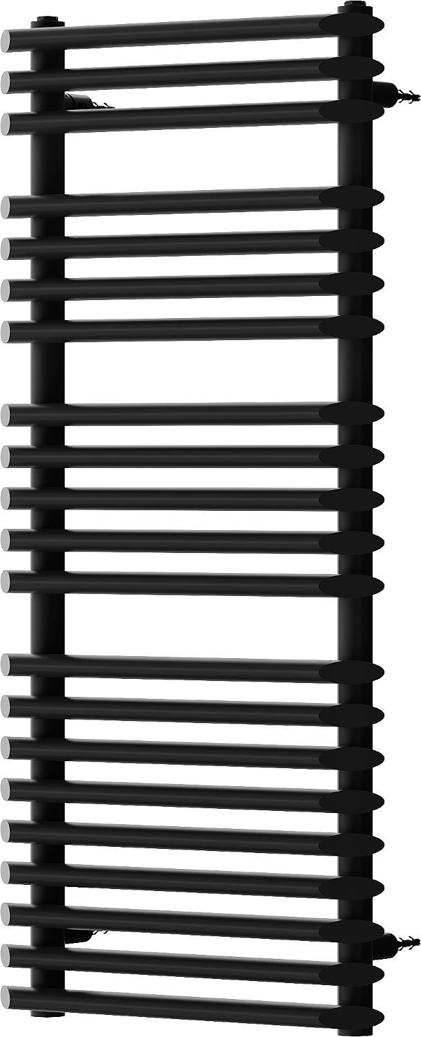 Mexen Akan kúpeľňový radiátor 1080 x 500 mm, 784 W, Čierna - W121-1080-500-00-70