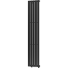 Mexen Boston dekoratívny radiátor 1800 x 376 mm, 740 W, Čierna - W213-1800-376-01-70