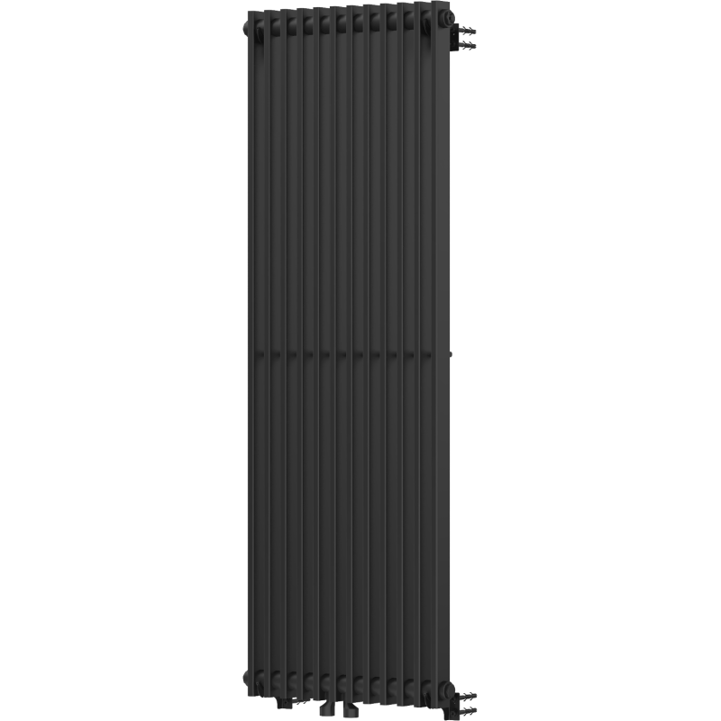 Mexen Kansas dekoratívny radiátor 1200 x 420 mm, 975 W, Čierna - W204-1200-420-00-70