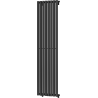 Mexen Nevada dekoratívny radiátor 1800 x 480 mm, 940 W, Čierna - W201-1800-480-00-70