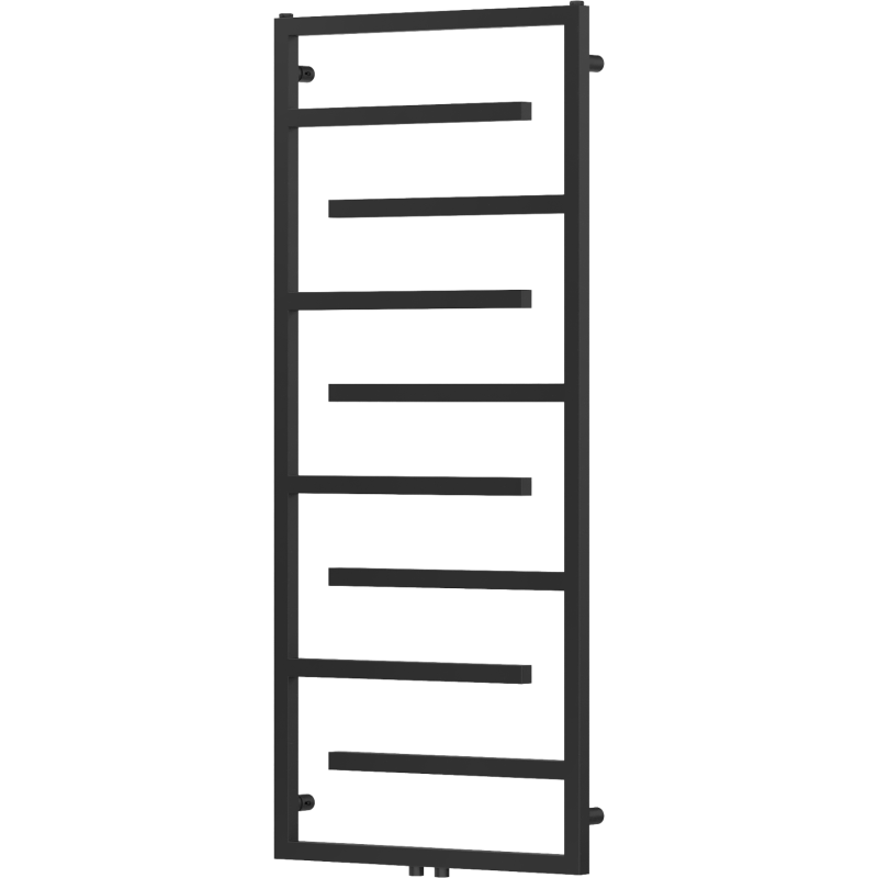 Mexen Orlando dekoratívny radiátor 1380 x 600 mm, 499 W, Čierna - W207-1380-600-00-70