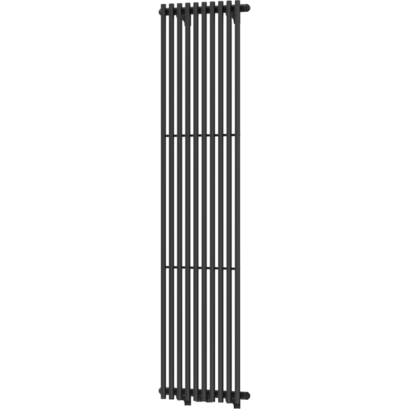 Mexen Tulsa dekoratívny radiátor 1600 x 420 mm, 613 W, Čierna - W219-1600-420-00-70