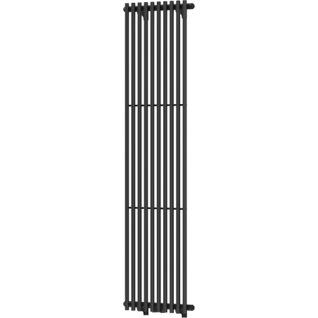 Mexen Tulsa dekoratívny radiátor 1600 x 420 mm, 613 W, Čierna - W219-1600-420-00-70