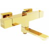 Mexen Cube termostatická vaňovo-sprchová batéria, zlatá - 77910-50