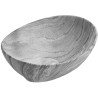 Mexen Elza umývadlo na dosku 40 x 33 cm, Sivý kameň - 21014096