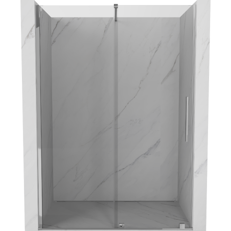 Mexen Velar posúvacie sprchové dvere 130 cm, Priehľadné, Chrómová - 871-130-000-01-01