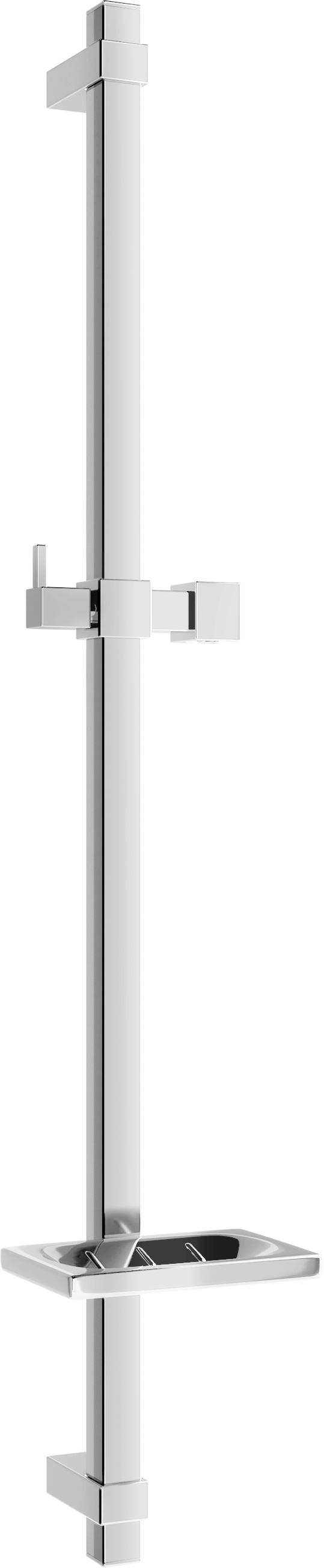 Mexen DQ sprchový stojan s mydelničkou 80 cm, chrómová - 79381-00