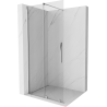 Mexen Velar posúvacie sprchové dvere Walk-in 75 cm, Priehľadné, Chrómová - 871-075-000-03-01