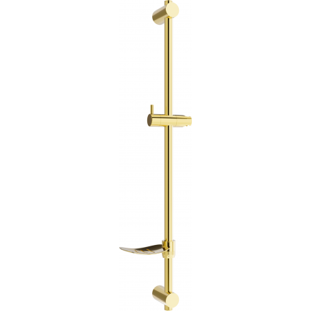 Mexen DF sprchový stojan s mydelničkou 80 cm, zlatá - 79382-50