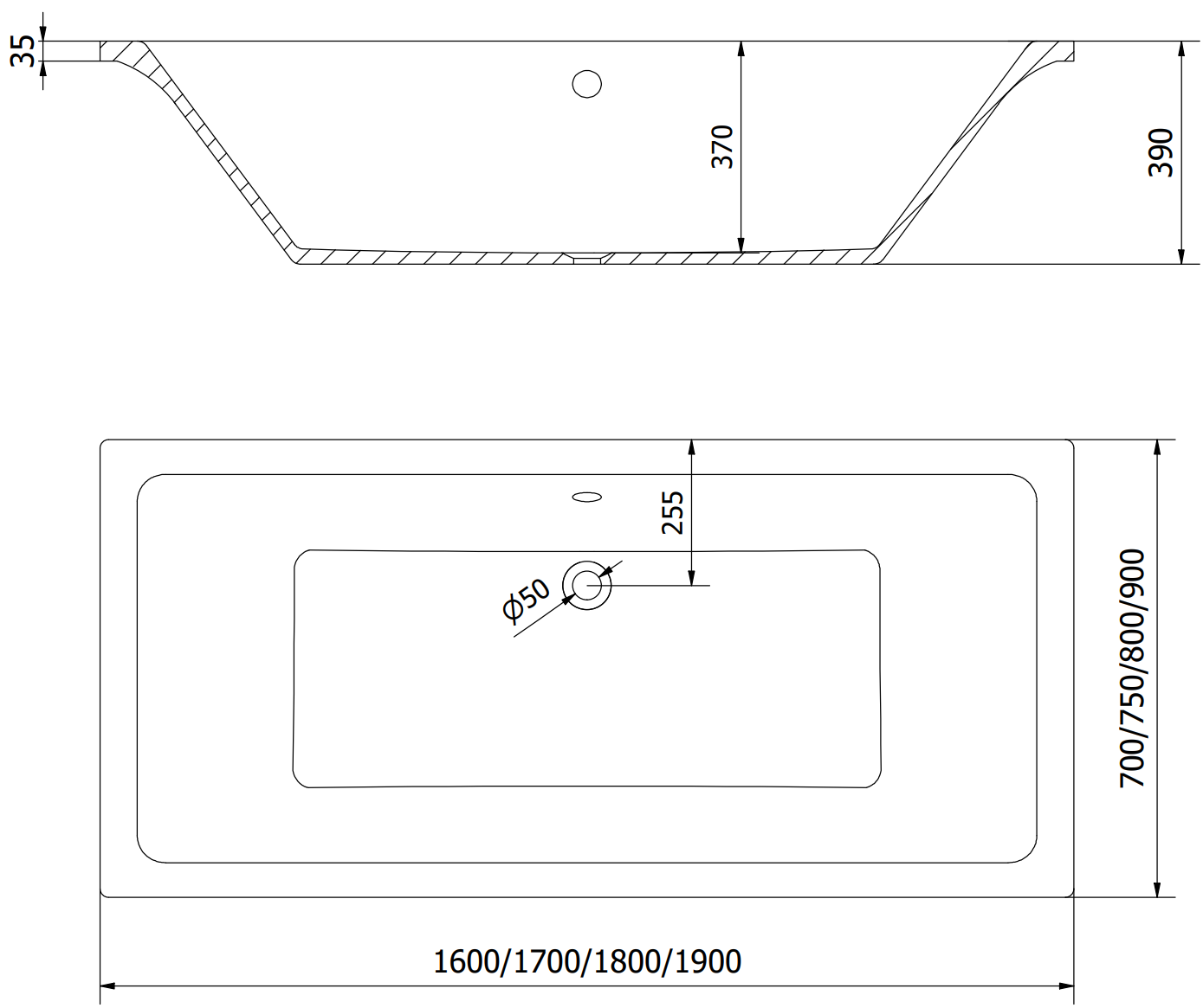 Mexen Cube obdĺžniková vaňa 180 x 80 cm s obkladom a 1-krídlovou sprchovou zástenou 80 cm, čierny vzor - 550518080X9308017077