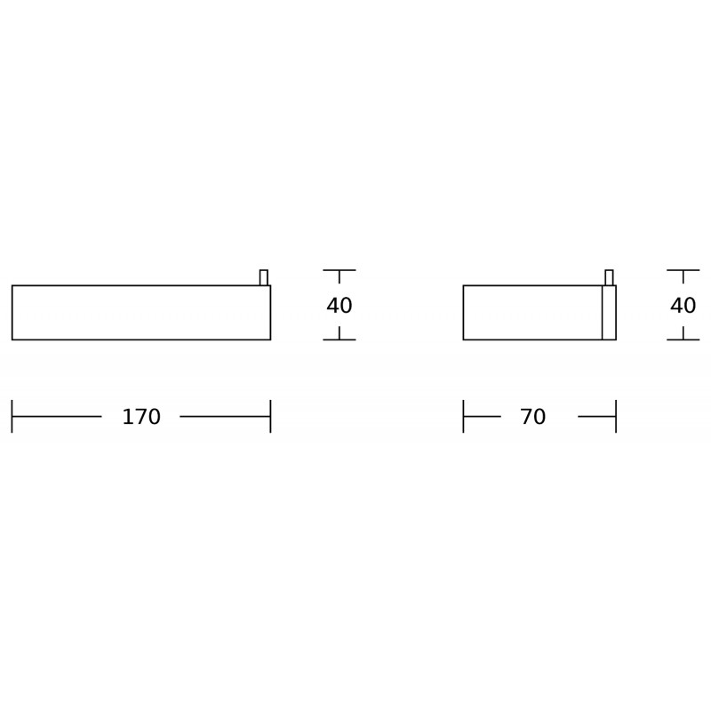 Mexen Pavo držiak na toaletný papier, čierna - 7030433-70