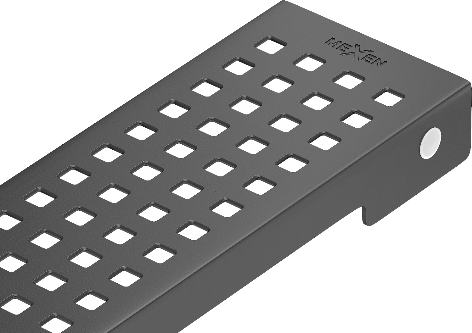 Mexen M08 mriežka odtokového žľabu 100 cm, čierna - 1725100