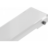 Mexen MGW mriežka odtokového žľabu 50 cm, biele sklo - 1027050