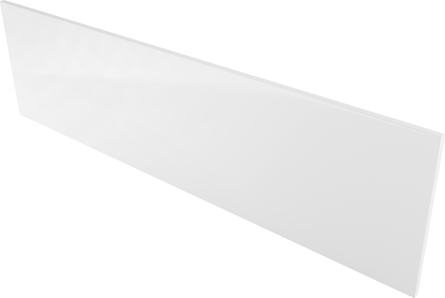 Mexen Uni predný panel 180 cm pre obdĺžnikovú vaňu, biela- 55099-180