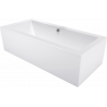Mexen Cube obdĺžniková vaňa 170 x 80 cm s obkladom, biela - 55051708000X