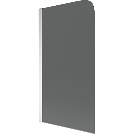 Mexen Felix vaňová zástena jednokrídlová 70 x 140 cm, grafitová čierna, chrómová - 890-070-001-01-40