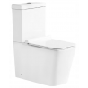 Mexen Cube kompaktné WC s pomaly klesajúcou doskou, biela- 31014000