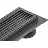 Mexen Flat M33 odtokový žľab 50 cm, čierna - 1733050-15
