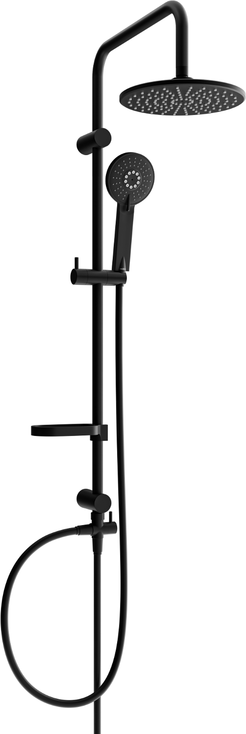 Mexen X40 sprchový stĺp, čierna - 7984040091-70