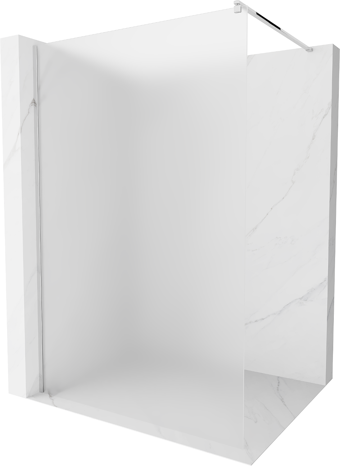 Mexen Kioto sprchová stena 110 x 200 cm, inovať 8 mm, chrómová - 800-110-101-01-30