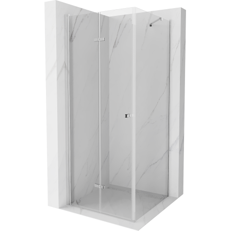 Mexen Lima sprchová kabína, skladacie dvere 70 x 70 cm, transparentnéné, chrómová - 856-070-070-01-00