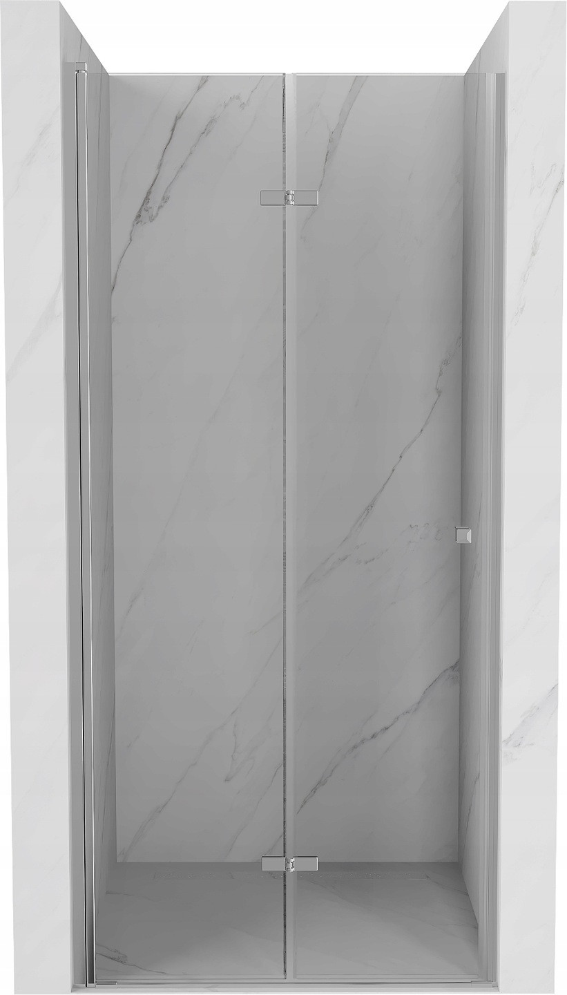 Mexen Lima skladacie sprchové dvere 75 cm, transparentnéné, chrómová - 856-075-000-01-00