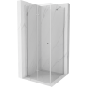 Mexen Lima sprchová kabína, skladacie dvere 80 x 80 cm, transparentnéné, chrómová - 856-080-080-01-00