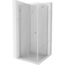 Mexen Lima sprchová kabína, skladacie dvere 110 x 110 cm, transparentnéné, chrómová - 856-110-110-01-00