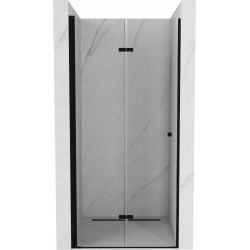 Mexen Lima skladacie sprchové dvere 100 cm, transparentnéné, čierna - 856-100-000-70-00