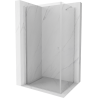 Mexen Pretoria sprchová kabína, kyvné dvere 70 x 90 cm, transparentnéné, chrómová - 852-070-090-01-00