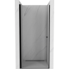 Mexen Pretoria kyvné sprchové dvere 90 cm, transparentnéné, čierna - 852-090-000-70-00