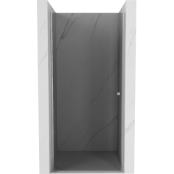 Mexen Pretoria kyvné sprchové dvere 70 cm, grafitová čierna, chrómová - 852-070-000-01-40