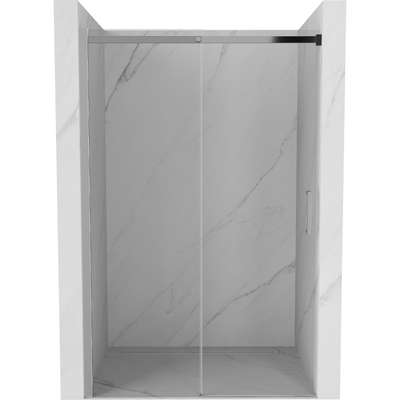 Mexen Omega posúvacie sprchové dvere 110 cm, transparentnéné, chrómová - 825-110-000-01-00