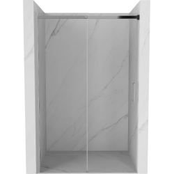 Mexen Omega posúvacie sprchové dvere 140 cm, transparentnéné, chrómová - 825-140-000-01-00