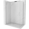 Mexen Omega sprchová kabína, posuvné dvere 140 x 70 cm, transparentnéné, chrómová - 825-140-070-01-00