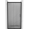 Mexen Apia posúvacie sprchové dvere 110 cm, transparentnéné, čierna - 845-110-000-70-00