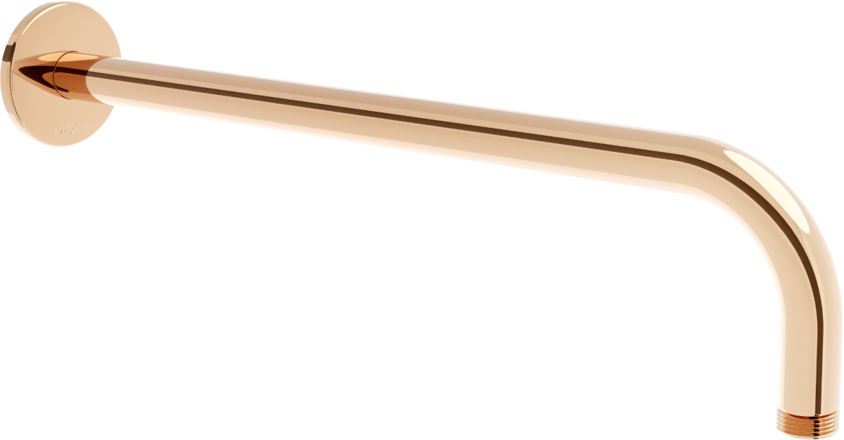 Mexen nástenné sprchové rameno 40 cm zlatoružová - 79211-60