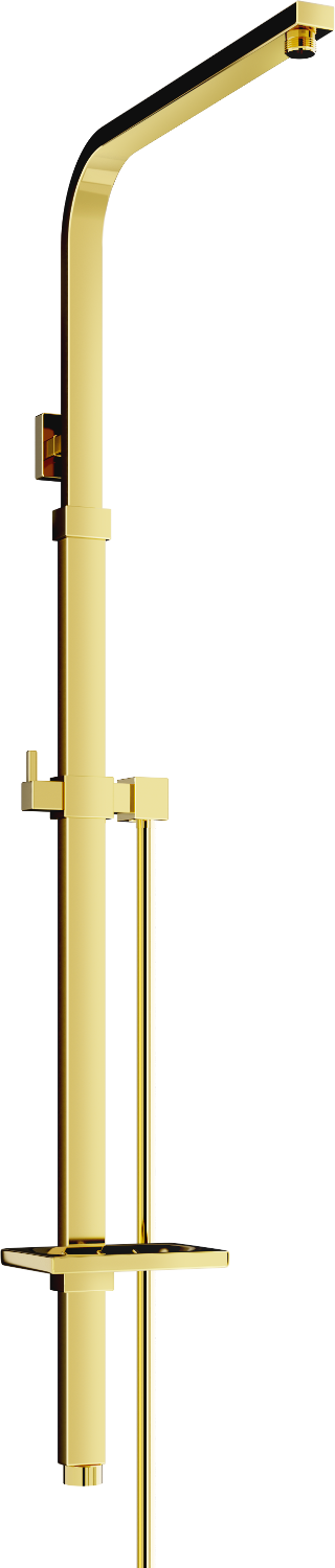 Mexen Q sprchový stĺp, zlatá - 79395-50