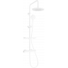 Mexen KT40 stenová sprchová súprava s dažďovými tryskami a termostatickou batériou, biela- 771504093-20