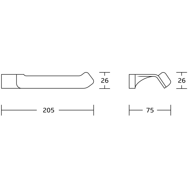 Mexen Rino držiak na toaletný papier, Chrómová - 7027033-00