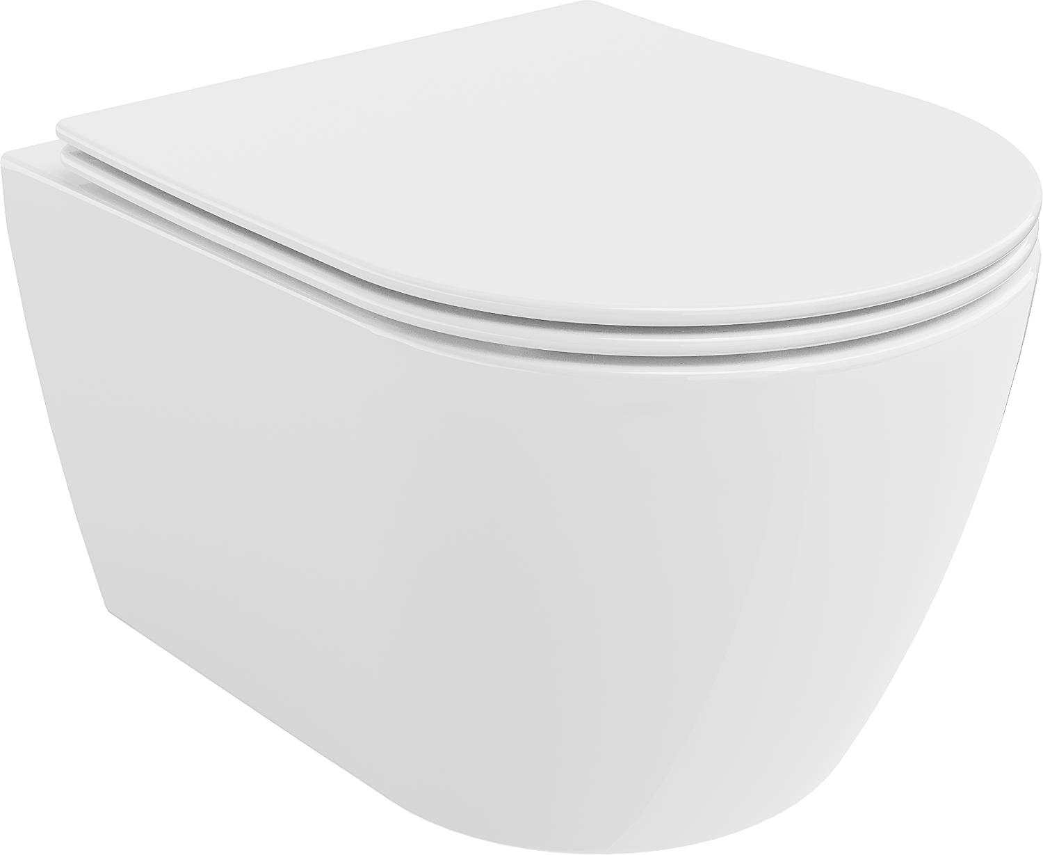 Mexen Carmen WC misa Rimless s pomaly padajúcim sedátkom, duroplast, biela - 30880400