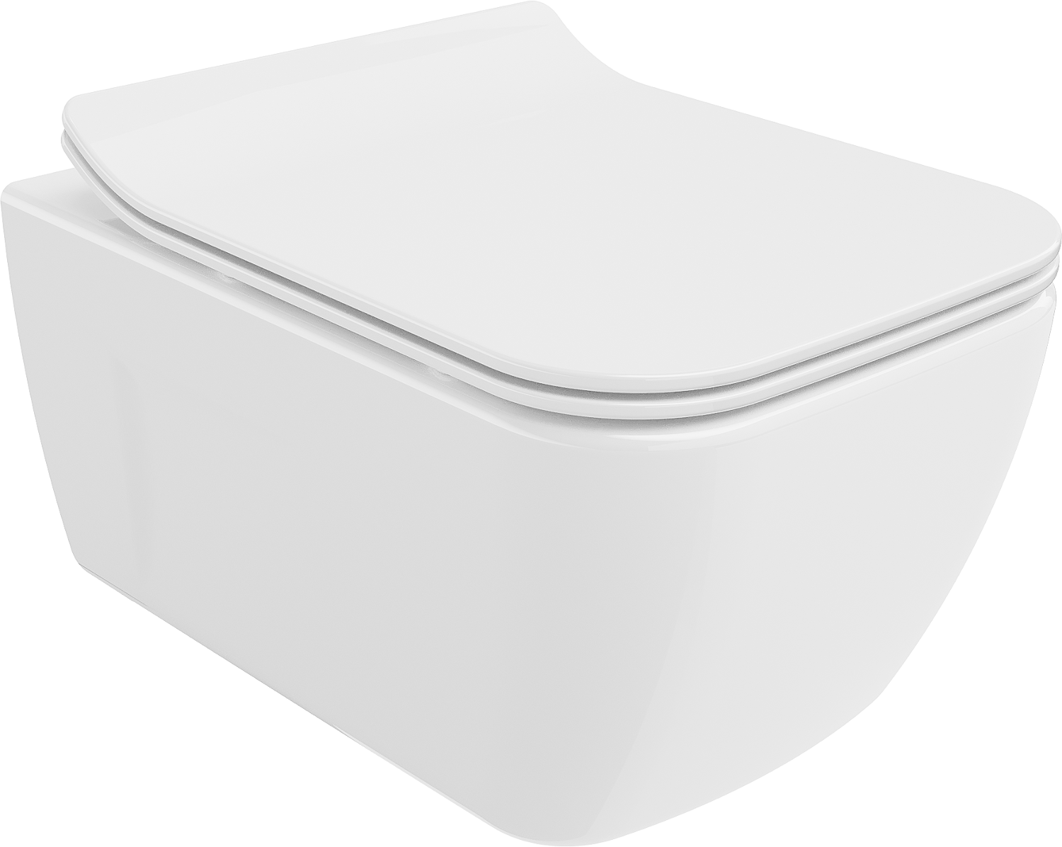 Mexen Margo WC misa Rimless s pomaly padajúcim sedátkom, duroplast, biela - 30420800